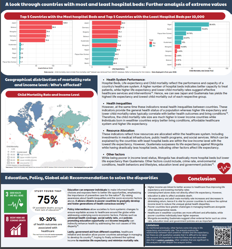 life expectancy infographic project preview